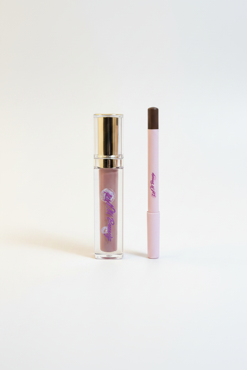 KAMBeauty Lip Gloss Purple Mauve